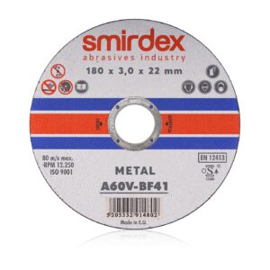Smirdex Paczka Tarcz do cięcia metalu, różne rozmiary